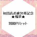 作品SALE🟥福袋2000円セット(売上の一部を募金)