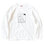 作品長袖 Tシャツ 『猫たべちゃいたい』 猫選べます 男女兼用 ロンT ねこ