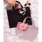 作品《再販》Modern Rose Tote Bag〜モダンローズトートバッグ〜