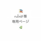 作品rubii8様 専用ページ🎏