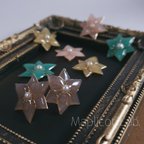 作品【新色追加！】モロッコの花ピアス＊*