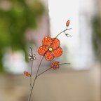 作品梅一輪❁︎ガラスの梅の花