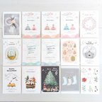 作品Season Postcard Set | 選べる季節のポストカード セット|【５枚セット】