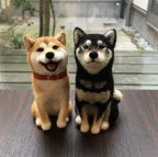 作品【受注制作S】羊毛 柴犬　ミニサイズ  ペット作ります オーダーメイド 羊毛フエルト 愛犬 【受注制作】