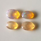 作品SALE＊天然石＊オパール　オーバル　ルース　 2.4 ct　4個 