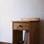 作品#70. 1drawer side table (d.wt)