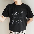 作品etoile〈星〉Tシャツ/黒［受注生産］