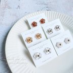 作品natural color mini Flower ピアス/イヤリング 