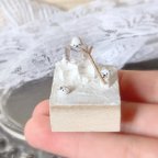 作品［ミニチュア］雪国の動物たち。アザラシとシロクマ