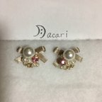 作品〈クリスマスの想い〉イアリング&ピアス