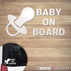 作品Baby in board ベビーインボード キッズインカー カーステッカー