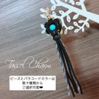 作品【タッセルチャーム】キーホルダー★パラコード★ゴールド金具　wantasista