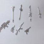 作品キーホルダー用の武器