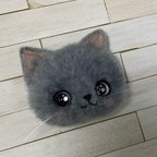 作品❁︎送料無料❁︎羊毛フェルト猫マグネットクリップ