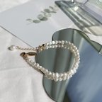 作品4-5mm pearl bracelet