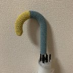 作品傘のグリップカバー　ミモザ