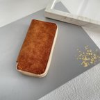 作品イタリアンレザーを使用した手縫い本革キーケース　スマートキー/クリスマス/誕生日/プレゼント/男性/女性