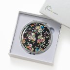 作品天然貝 コンパクトミラー（花まつりの夜明け）シェル 螺鈿アート｜プレゼント・ギフトにおすすめ