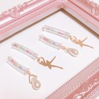 作品TUBE ballerina earrings