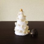 作品〈送料無料〉たためるクリスマスツリー(ホワイト)