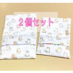 作品♪２個セット♪【フタ、ポケット付き】猫のポケットティッシュケース