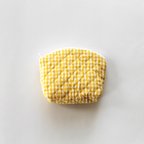 作品yellow gingham ポーチ