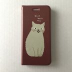 作品cat (受注生産) 手帳型 スマホケース　ベルト無し