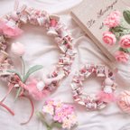 作品Wreath ***bobbin Rabbit PINK mini