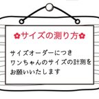 作品◆オーダーメイド商品サイズの測り方について◆