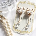 作品White elegant（イヤリング／ピアス）