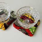 作品UPCYCLE ふかふかコースター　【 I 】