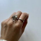 作品silver design ring