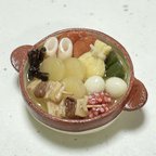 作品おでん　樹脂粘土　ミニチュアフード