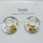 作品かわいくて大人気！ミモザイヤリング&ピアス🌼🌿‬ ܸ