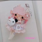 作品ポシェットDoll🎀ドールチャーム♡ドール♡フェルト♡