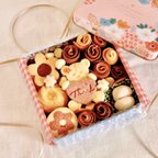 作品【母の日 限定】くまさんとお花のブーケ クッキー缶