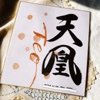 作品筆文字【命名書】お書きします　色紙ver.送料無料