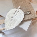 作品macramé feather