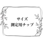 作品サイズ測定用チップ　　1種類〜3種類