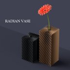 作品【新作】光と影の輪郭 RADIAN VASE / 一輪挿し, ミニマルデザイン, オリジナルギフト