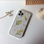 作品【New】ミモザのスマホケース（全機種対応）