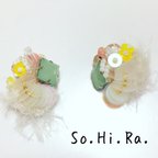 作品So.Hi.Ra. フラワーピアス