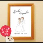 作品【送料無料】似顔絵　ウェルカムボード　結婚式