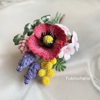 作品ブローチ〜春の花束(24a)〜