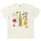 作品Riesling カラーTシャツ（バニラホワイト）Mサイズ