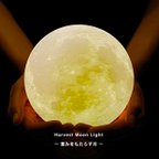 作品Harvest Moon Light - 恵みをもたらす月 -｜月ライト(大) 