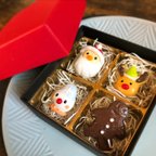 作品食品サンプル★砂糖菓子ピンブローチのクリスマスセット【限定２セット】