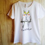 作品オカメインコのTシャツ