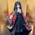 作品【完売】No.301  ミニチュア着物　小袿(十二単風)  リカちゃん着物　着せ替え