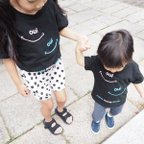 作品oui oui make mama smile KIDS T-shirt 120サイズ Black